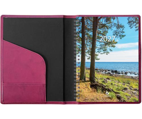 Raamatkalender Boss Nädal A5 universaal, spiraalköide, FASHION kaaned (BORDOO) 00073/40387