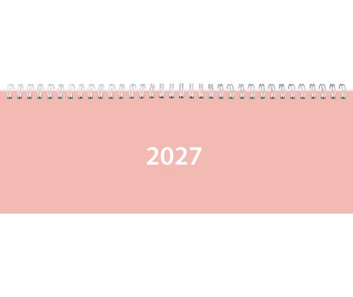 Lauakalender Classic plastkaaned pastelne roosa 00300/40423