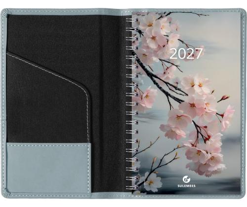 Kalendermärkmik Miniboss NÄDAL, spiraalköide, FASHION kaaned (SINAKASHALL) 00075/41188