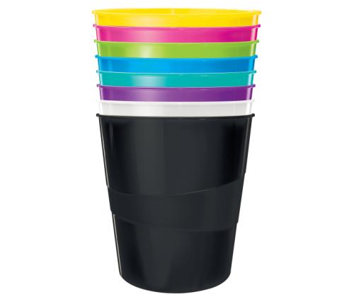 Paberikorv 15L LEITZ WOW valge