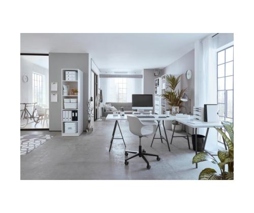 Paberikorv 15L LEITZ WOW valge