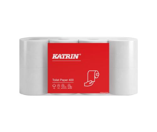 Tualettpaber 2-kihiline, KATRIN Classic Toilet 400 8rl (55340)