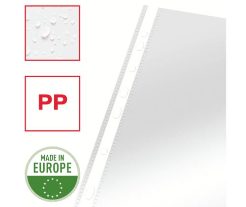 Kiletasku köidetav A4 ESSELTE 105mic ülevalt avatud kirgas 100tk