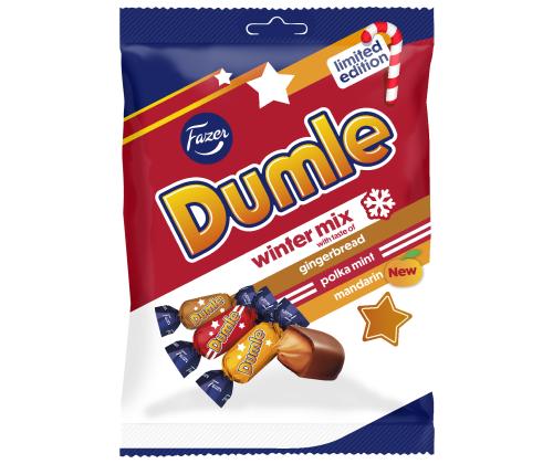 Kommid FAZER Dumle Winter Mix kommikott 180g