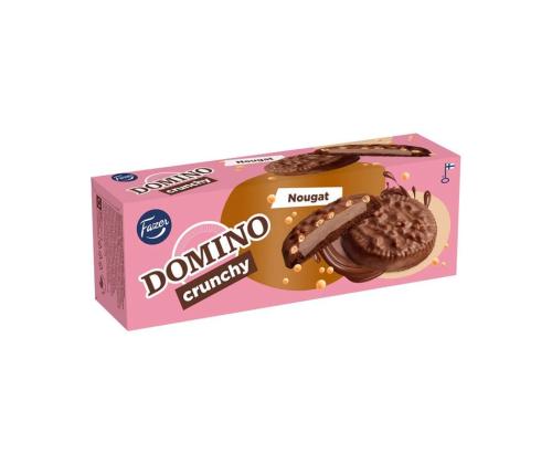 Küpsised FAZER Domino Crunchy Choco Nougat 150g