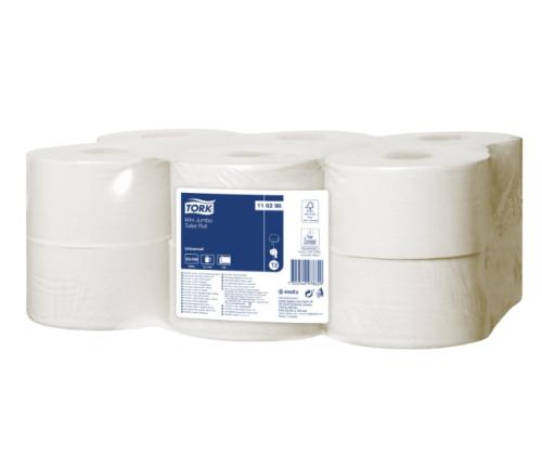Tualettpaber TORK Mini Jumbo T2 Universal 2-kihiline 150m (110298)