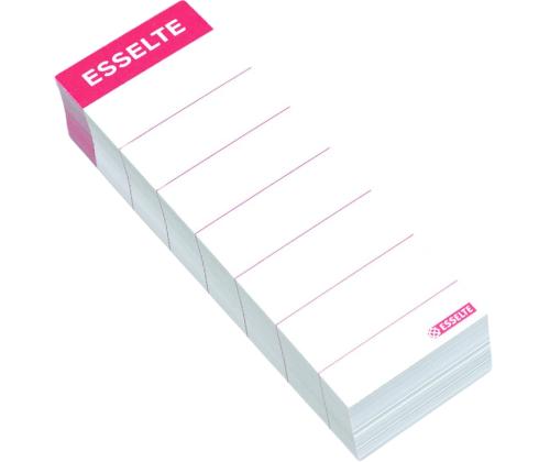 Seljaetikett regisraatorile ESSELTE A475mm 100tk