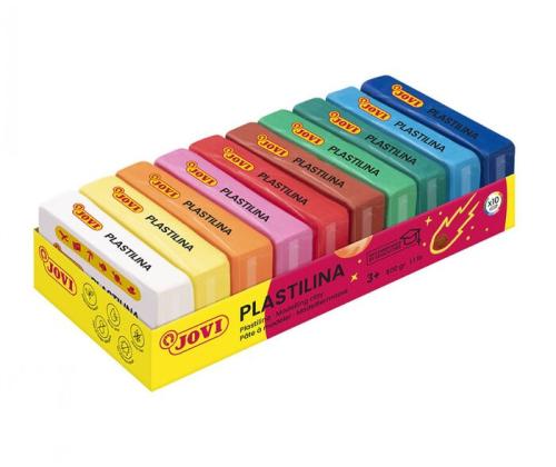 Plastiliin JOVI 50g x 10 värvi