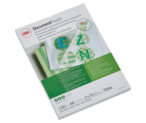 Lamineerimiskile A4 75mic 100 lehte GBC