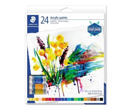 Akrüülvärvid STAEDTLER 8500 24 värvi