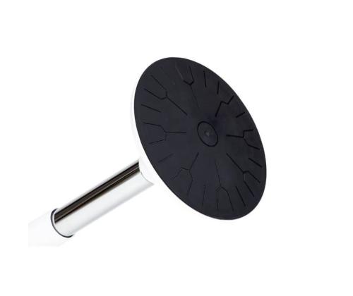 Aktiivtool SUN-FLEX Active 62-71cm, iste D-310mm, jalg D-290mm, kaal 5,6kg Black-must kangas, valge jalg