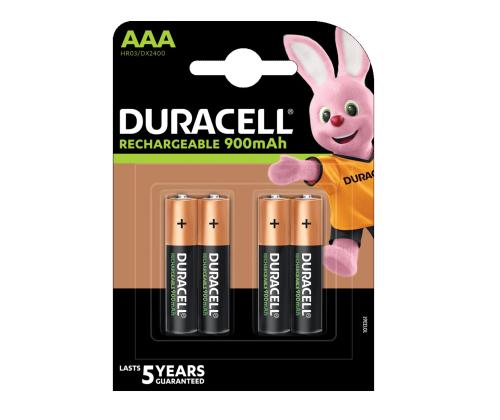 Akupatareid AAA DURACELL NiMH HR03 900 mAh 2tk