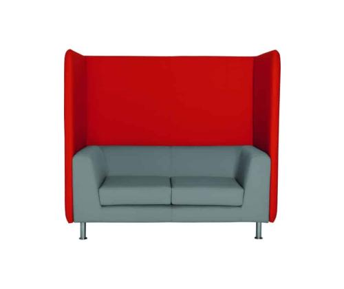 Akustiliste seintega 2 kohaline diivan Notre Dame Lounge 102 (W-CU)