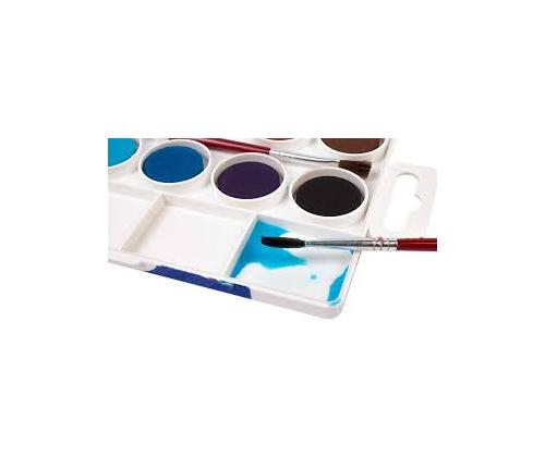 Akvarellvärvid JOVI 12 värvi +pintsel