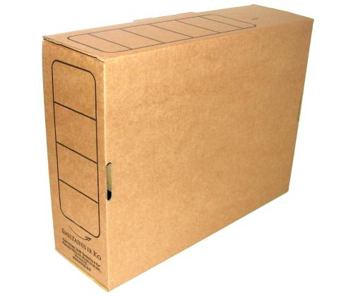 Arhiivikarp A4 10cm kokkuvolditav 330x250x103mm pruun SMLT