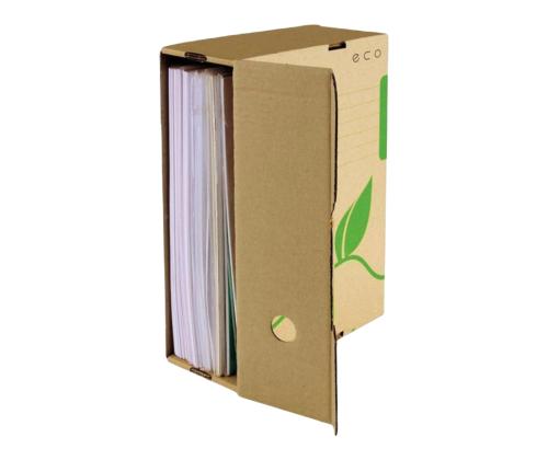 Arhiivikarp ESSELTE Eco A4 100mm kokkuvolditav pruun