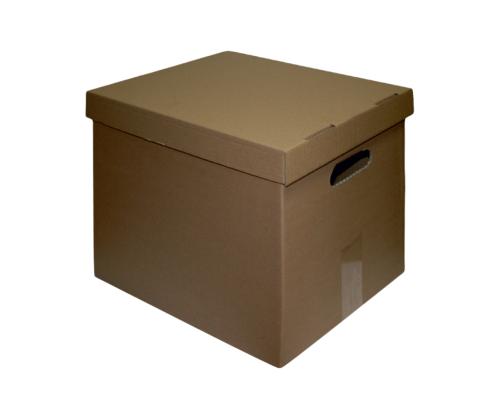 Arhiivikast kaanega 360x290x350mm pruun SMLT