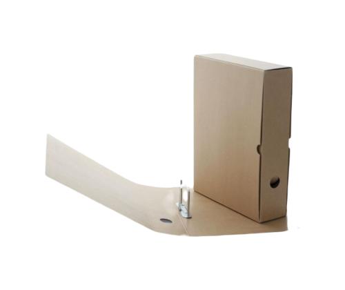 Arhiiviregistraator SMLT A4 7cm klambermehhanismiga + karp pruun