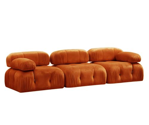 Bubble 3 Seater ( L1-O1-1R) - Orange