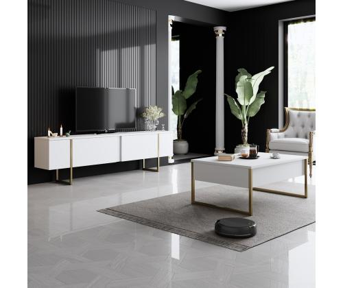 Luxe Set - White, Gold