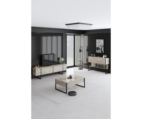 Luxe Set - Travertine, Black