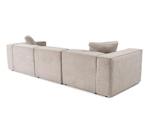 Lora (L1-O1-1R-POUFFE ) - Mocha