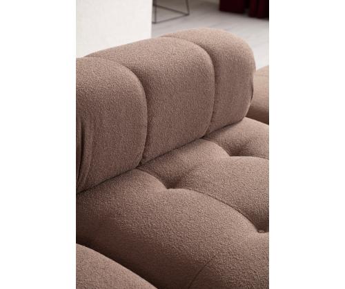 Doblo 3 Seater ( L1-Pouffe-1R) - Cappucino