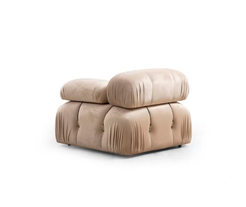 Bubble 3 Seater ( L1-O1-1R) - Velvet