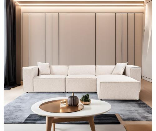 Lora (L1-O1-1R-POUFFE ) - Light Brown