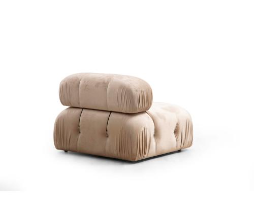 Bubble 3 Seater ( L1-O1-1R) - Velvet