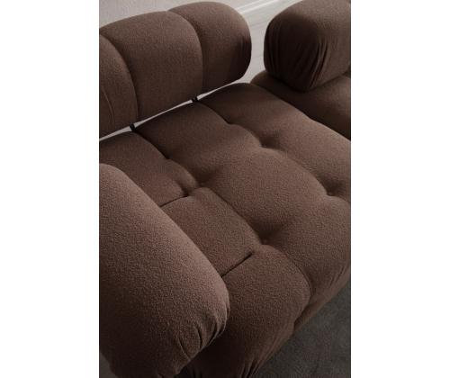 Doblo 3 Seater ( L1-Pouffe-1R) - Cappucino