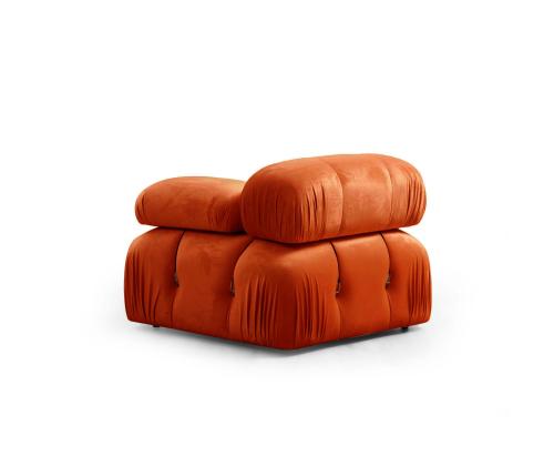 Bubble 3 Seater ( L1-O1-1R) - Orange