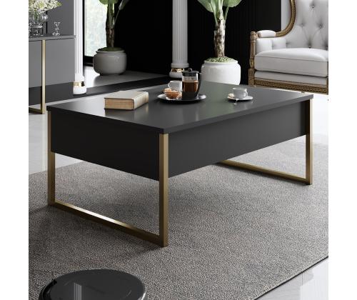 Luxe Set - Anthracite, Gold