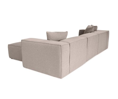 Lora (L1-O1-1R-POUFFE ) - Peach
