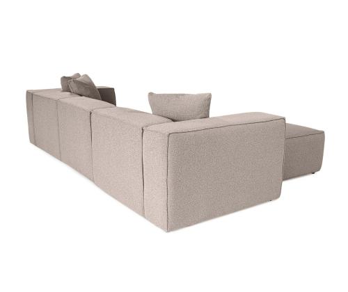 Lora (L1-O1-1R-POUFFE ) - Peach