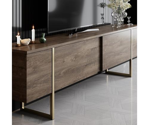 Luxe Set - Walnut, Gold