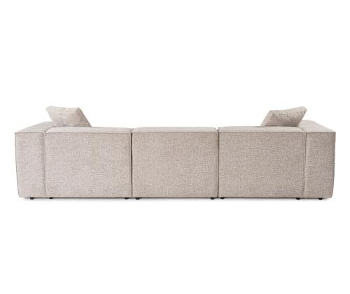 Lora (L1-O1-1R-POUFFE ) - Mocha