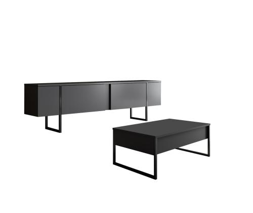 Luxe Set - Anthracite, Black