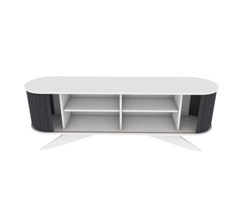 TV laud Stor - Anthracite, White