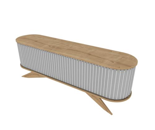TV laud Stor - Sapphire, White