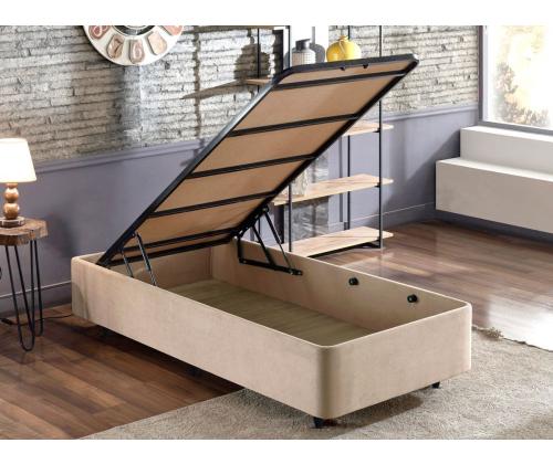 Ela Single - Light Brown (90 x 190)