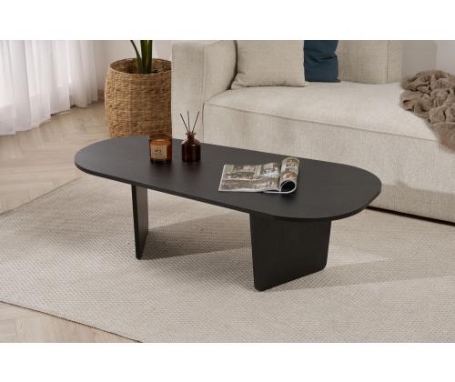 Kohvilaud Ovalis - Wood Black