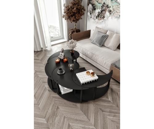 Kohvilaud Yin Yang 4 70 - Black