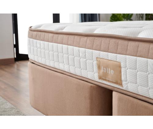 Latte 140x190 cm Double Size Firm Mattress