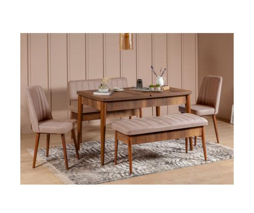 Vina Bank - Walnut, Stone