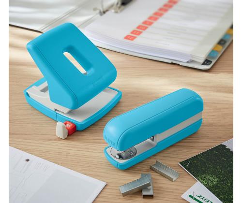 Augulööja auguraud LEITZ Cosy 30 lehte sinine