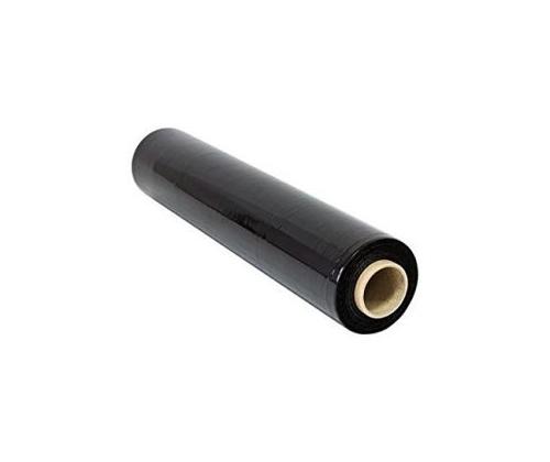 Stretch wrapping film 17x450mm 200m black