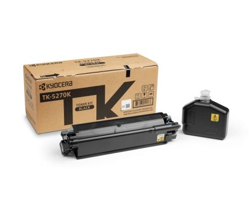 Kyocera TK-5270K Toner Cartridge, Black