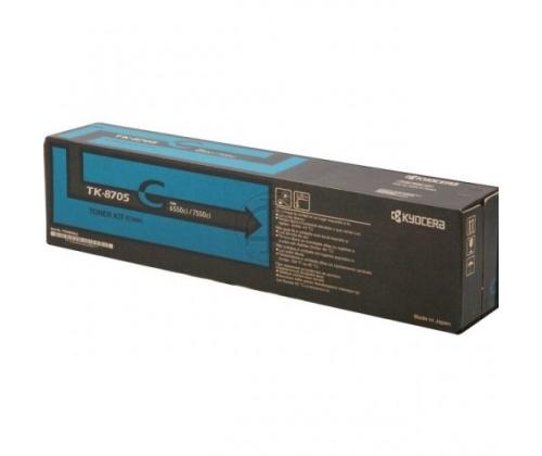 Kyocera TK-8705C (1T02K9CNL0) Toner Cartridge, Cyan