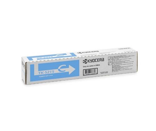 Kyocera TK-5215C Toner Cartridge, Cyan